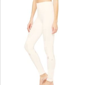 Alo Yoga High Waist Moto Legging sz M Pristine